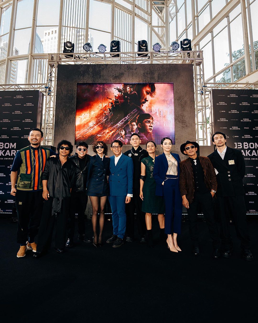 Pemain Film 13 Bom di Jakarta